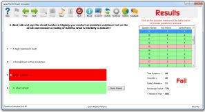 inspection testing results