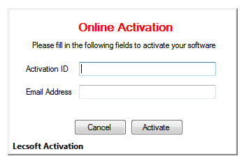 Lecsoft Activation