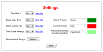 Lecsoft Settings