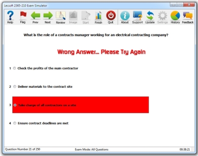 2365-210 Communication Mock Exam Simulator