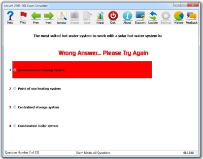 2365-301 Environmental Technology Systems Mock Exam Simulator